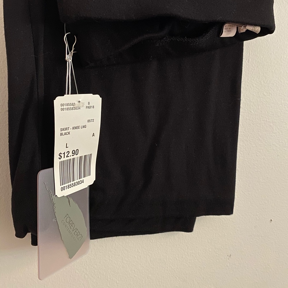Spandex pencil skirt